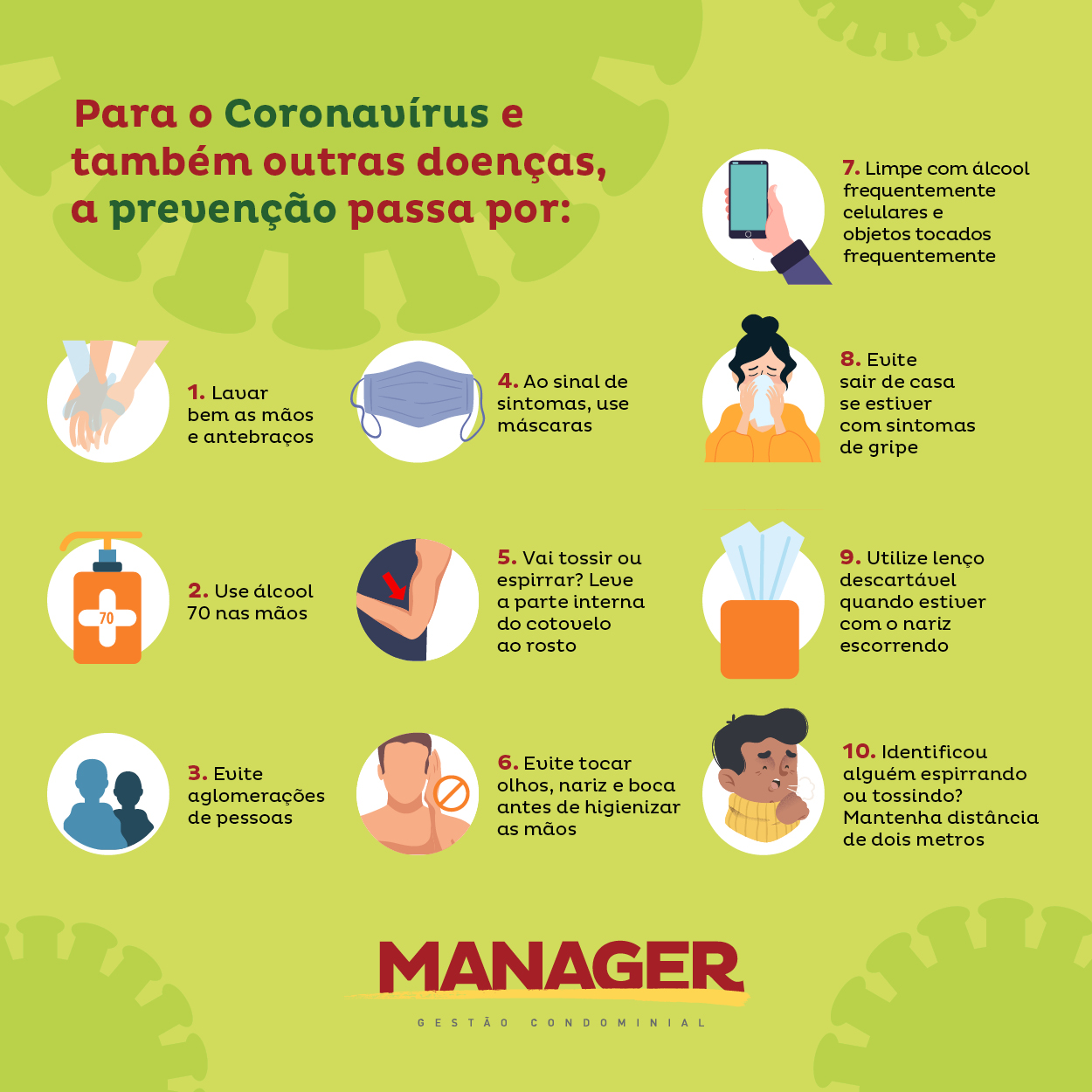 Dicas de prevenção às doenças
